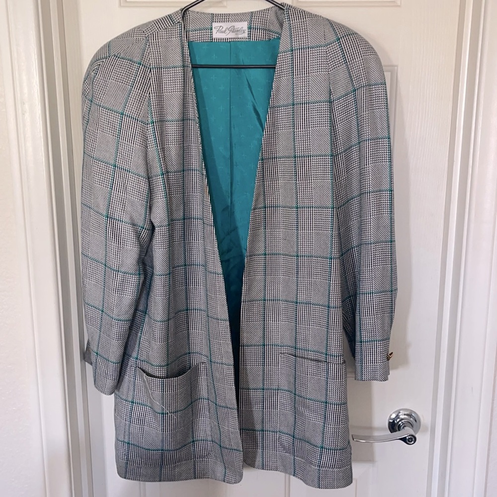 Plaid Vintage Blazer